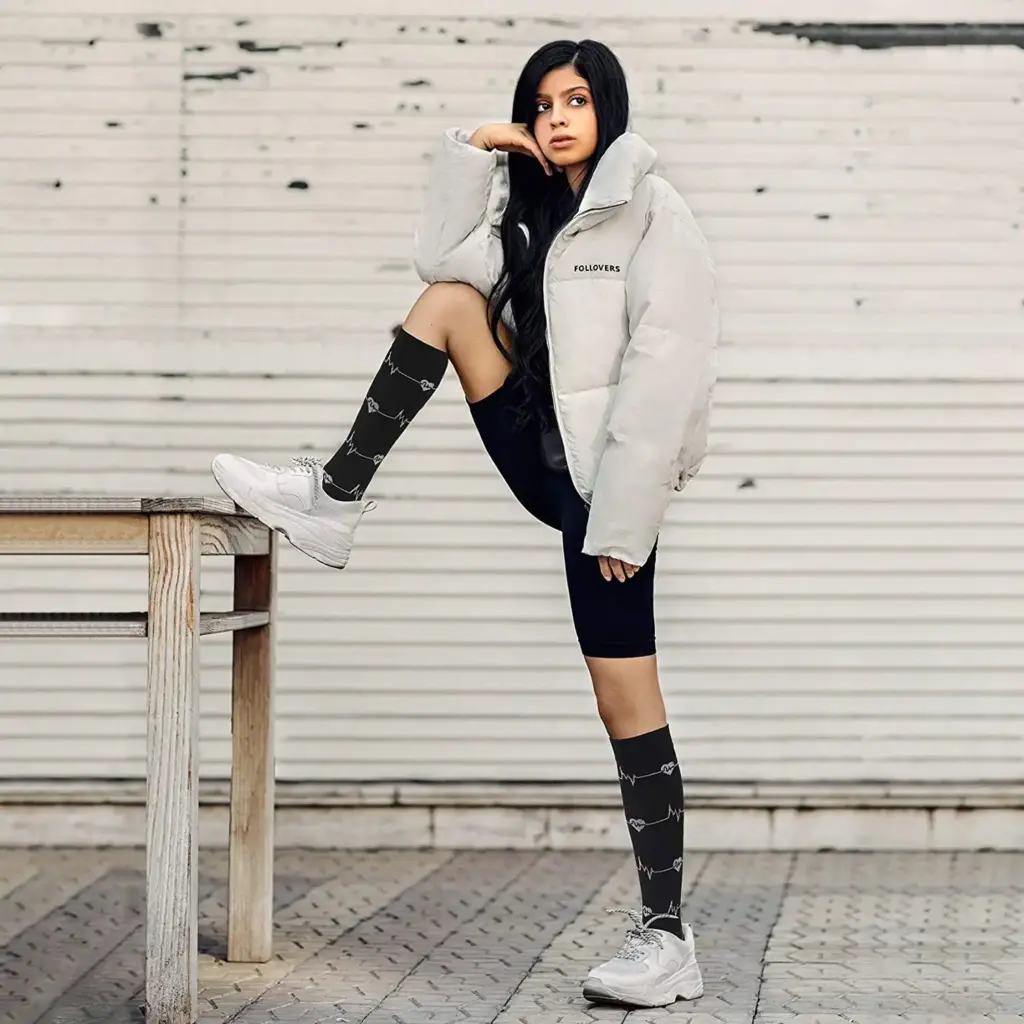 Compression stockings are specially designed hosiery that applies gentle pressure to your legs and ankles.