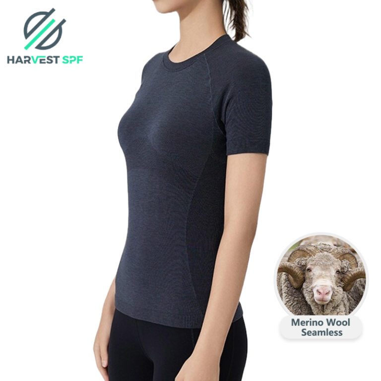 Merino Wool Ladies Seamless Top (6)