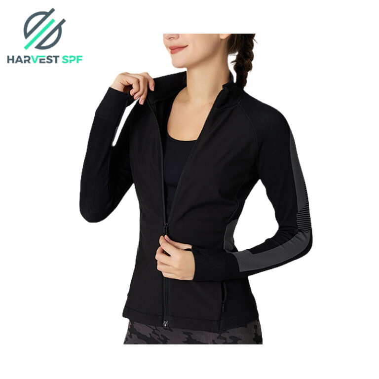 Ladies Seamless Jacket With Fleece (6)